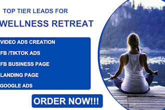 wellness retreat leads health and wellness women wellness retreat facebook ads