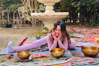 teach you yoga and meditation in 1 to 1 online private class