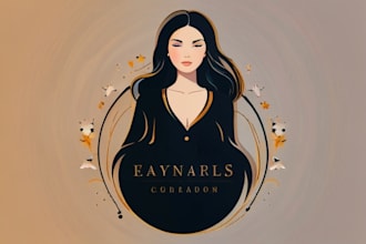 make a clothing fashion cosmetics beauty logo design