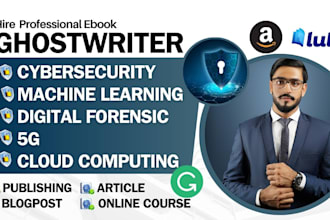 write technical book series on cloud computing, cybersecurity, neural networks