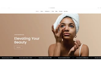 do skincare website skincare shopify store private label skincare shopify store