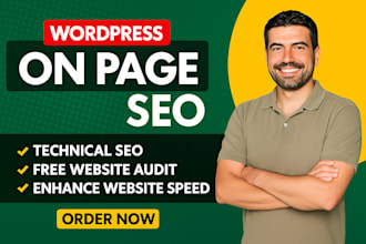 do advanced on page SEO optimization for wordpress and shopify websites
