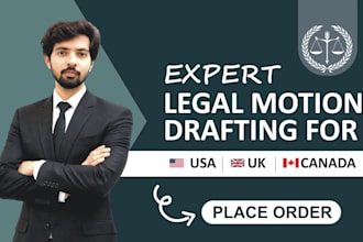 draft legal motion for US civil suits