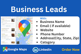 find email address list, business leads with email or google map scraping