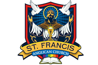 design awesome church logo with satisfaction guaranteed