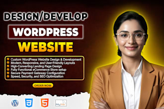 design, redesign website using wordpress
