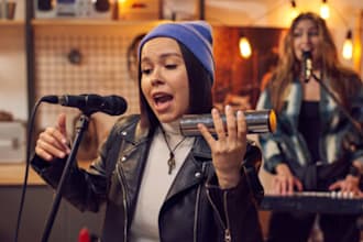 be your female hip hop singer, rap songwriter, hip hop rap, metal singer, vocals