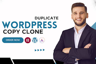 revamp copy clone wordpress website, duplicate any website
