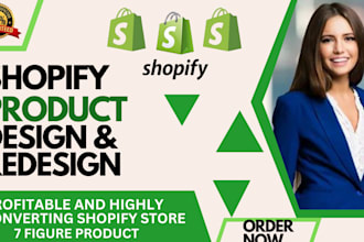build terrific shopify website design and redesign