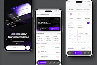 develop fintech app neobank money transfer app payment app loan app bank app