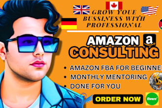be your amazon fba mentor, amazon fba coach, amazon consultant to start selling