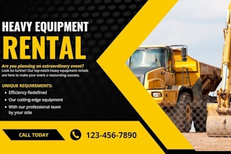 build heavy machinery equipment rental website construction paving website