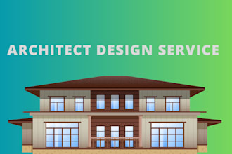 do 3d exterior, interior house design and architectural rendering