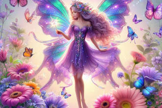 character illustration in a fantasy world