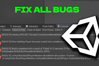 resolve unity bugs and ensure your game runs smoothly