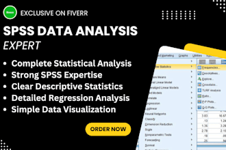spss qualitative, descriptive data analysis, data visualization expert