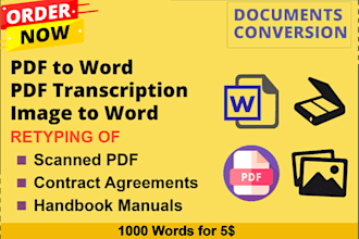 convert text from image to pdf or word