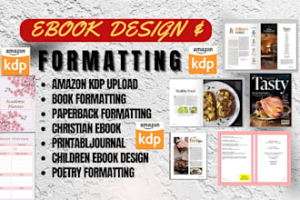 edit, format kdp book upload, kdp printable journal, christian ebook, amazon kdp