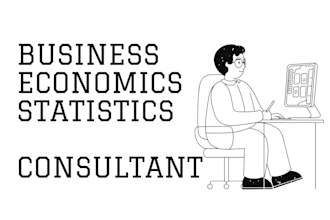be your business, economics and statistics consultant, for professional articles
