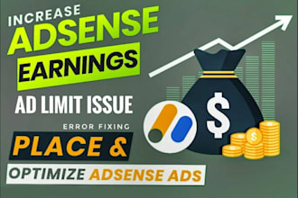 place, optimize adsense ads and error fixing
