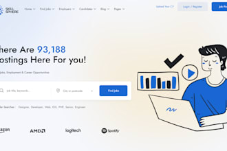 design job posting website, job portal, job board, recruitment agency, listing