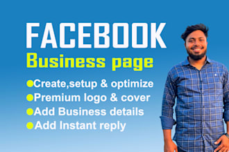 create, setup and manage facebook page for your business