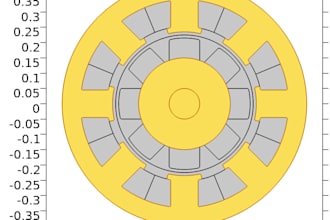 do electromagnetic and heat analysis in comsol