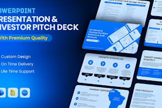 business sales slide pitch presentation business pitch deck, investor pick deck