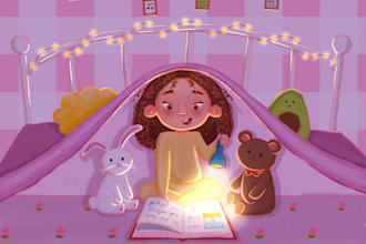 be children book illustration and children book illustrator