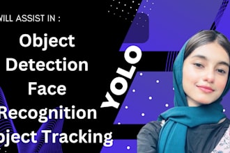 do face recognition, object detection segmentation using yolo, deep learning