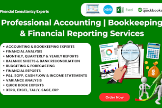 do accounting bookkeeping and financial reporting in quickbooks sage and tally