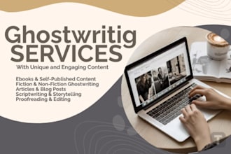 be your amazon KDP ghostwriter