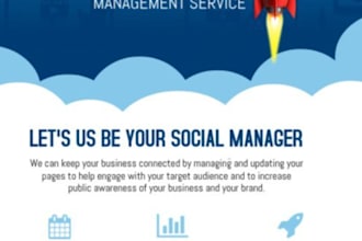 create create and set up all social media accounts and pages for your business