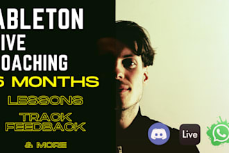 be your ableton music coach for six months