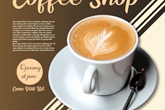 design product poster, food poster, social media poster