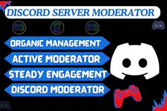 manage discord server be discord manager community management discord moderator