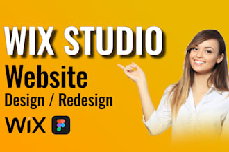 build wix studio website, figma to wix studio