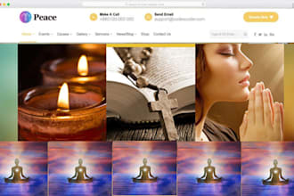 build spiritual product shopify devotional store candle lightening tarot website