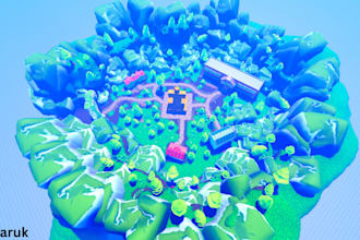 build roblox map, terrain maps, environment, ugc assets, vfx, tycoon map