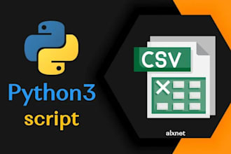 python script to automate CSV file processing