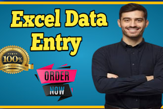 do data entry, data cleaning and formatting