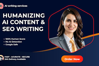 write cutting edge ai human crafted SEO content, copywriting