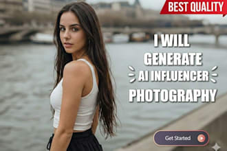 create photorealistic ai influencer, ai influencer model, ai influencer, image