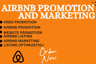do airbnb promotion, airbnb listing, airbnb marketing, airbnb and vrbo