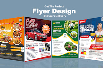 design professional flyer, business event party flyers