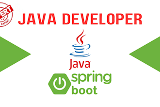 develop java spring boot restful apis and microservices