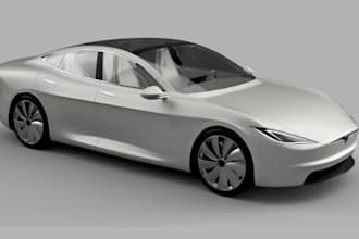 create a realistic 3d car models, 3d car modelling, and 3d vehicle