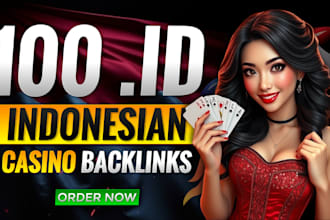 provide high da DR indonesian contextual dofollow  id backlinks