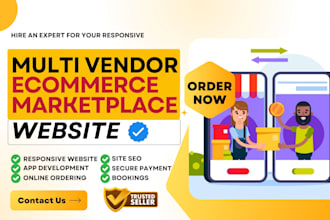 design dokan multi vendor ecommerce marketplace wcfm app online booking website