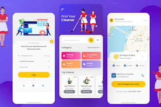build on demand handyman app, waste management app, laundry app, house keeping